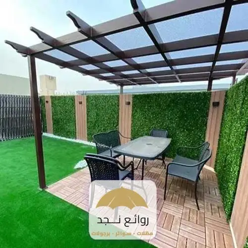 مظلات حدائق ساكو بالرياض