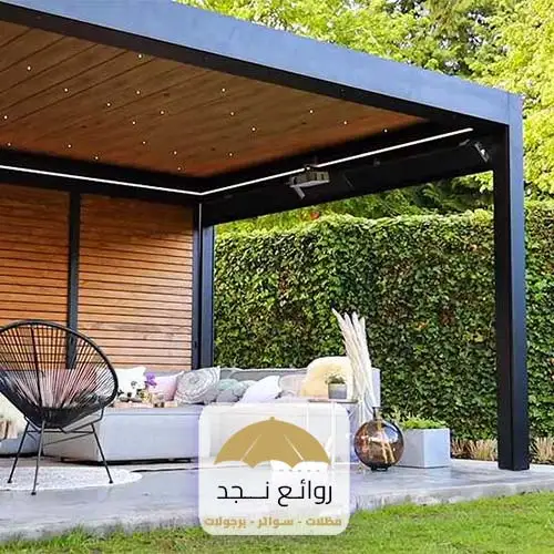 مظلات حدائق حديد الرياض