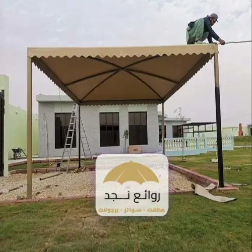 مظلات شفافه الرياض